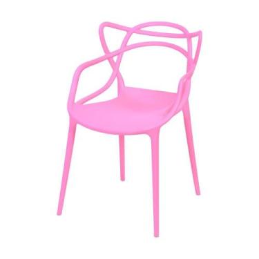 Imagem de Cadeira Allegra Solna Polipropileno Rosa - Or Design
