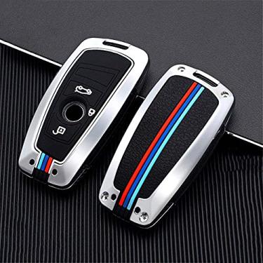 Imagem de CSHU Couro Car Key Case Cover Chaveiro Ring Key Bag, apto para Bmw F20 F30 G20 f31 F34 F10 G30 F11 X3 F25 X4 I3 M3 M4 1 3 5,2