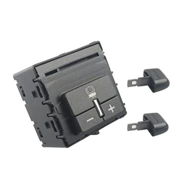 Imagem de 84108373 Conjunto de interruptor de controle de freio de reboque preto compatível com Chevy Colorado Silverado Suburban, Tahoe 2015-2020 - GMC Canyon Sierra, 2016-2020 Yukon 23145874, 601226 Controlador de freio de reboque