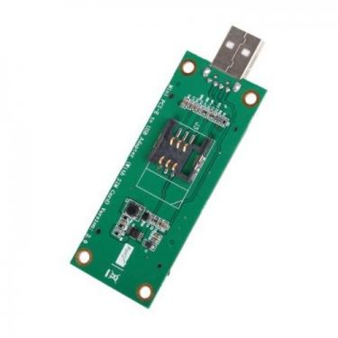 Imagem de Mini PCI-E Wireless WWAN para cartão adaptador USB com slot para cartão SIM Ferramentas de teste CableCC