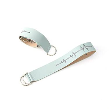 Imagem de Suportes de cortina simples bordados de couro cortina gravatas cortina fivela de cortina, T6,2 PCS