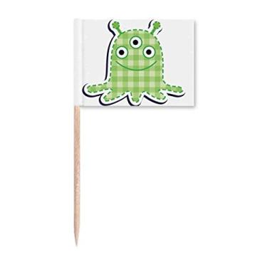 Imagem de Universo e alienígena Monster Palito de Dente Marcador Topper Decoração de Festa