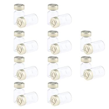 Imagem de 20 frascos de vidro estéril vazios selados para frascos de soro recipientes de líquidos transparentes - transparentes, 5 ml