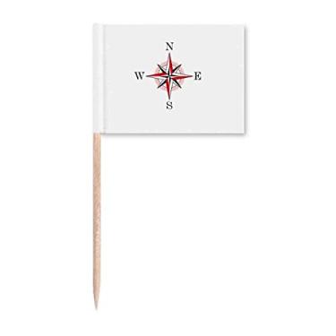 Imagem de Southeast Compass Posicionamento Direção Palito de Dente, Marcador, Topper Decoração de Festa