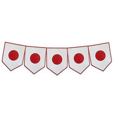 Imagem de Faixa Decorativa Bandeirinhas Japão 8m x 18cm