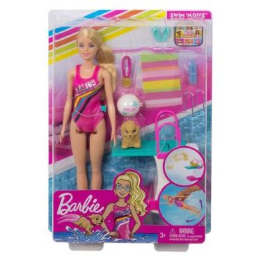 Casa Barbie Dreamhouse Pool Party Doll House Hmx10 - Mattel - Boneca Barbie  - Magazine Luiza