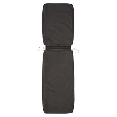 Imagem de Classic Accessories Ravenna Capa antiderrapante resistente à água 182 x 53 x 7,6 cm para almofada de espreguiçadeira de pátio, expresso e capas de almofada de móveis de pátio