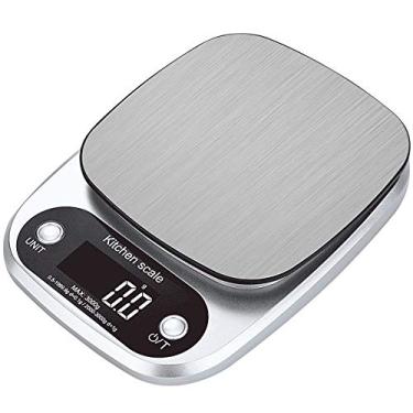 Imagem de balança digital portátil mini balança digital de cozinha balança eletrônica profissional balança multifuncional peso de cozinha