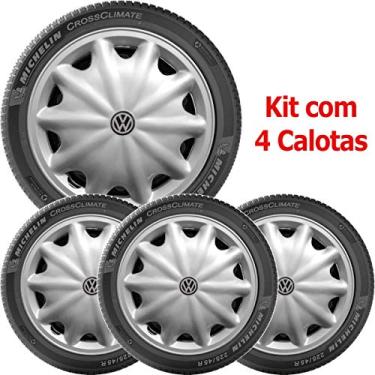 Imagem de Kit 4 Calotas Gol Voyage Parati Saveiro Aro 13 com Emb 540vw