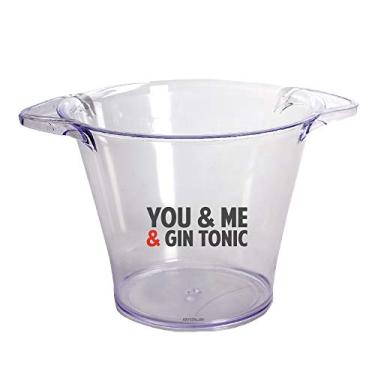 Imagem de Balde de Gelo Personalizado You&me and Gin Tonic