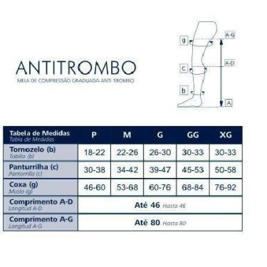 Imagem de Meia 3/4 18-23 Anti-Trombo Sigvaris