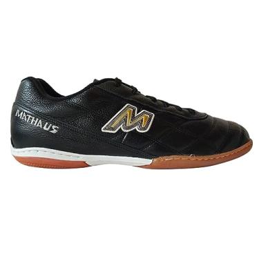 Imagem de Tênis De Futsal Salão Mathaus Tamanho Grande Extra 45 Ao 48 Tamanho:45;Cor:Preto;Gênero:Masculino