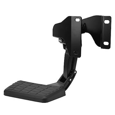 Imagem de Degrau de Cama de Caminhão Retrátil Traseiro 75312 01A Substituição de Degrau de Cama Lateral de Pára-choque de Caminhão para 2015 a 2020 Fácil Acesso à Caçamba de