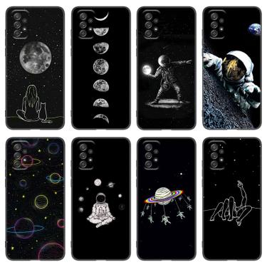 Imagem de Caixa do telefone do espaço do astronauta para Samsung  galáxia A04  A21  A30  A50  A52 S  A13  A14