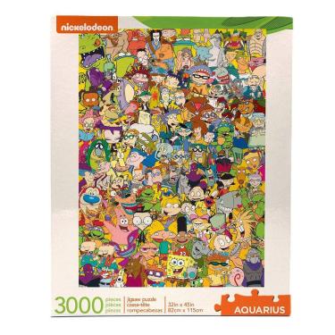 Imagem de Quebra-cabeça Aquarius Nickelodeon 90s 3000 peças