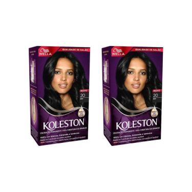 Imagem de Coloraçao Koleston 20 Preto-Kit C/2Un