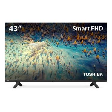 Imagem de Smart Tela DLED 43'' Full HD Toshiba 43V35KB  VIDAA 2 HDMI 2 USB Wi-Fi - TB008OUT [Reembalado] TB008OUT