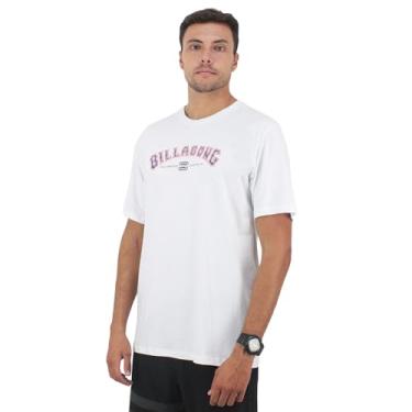 Imagem de Billabong, Camiseta Billabong Arch Wave White Cor:Branco;Tamanho:M