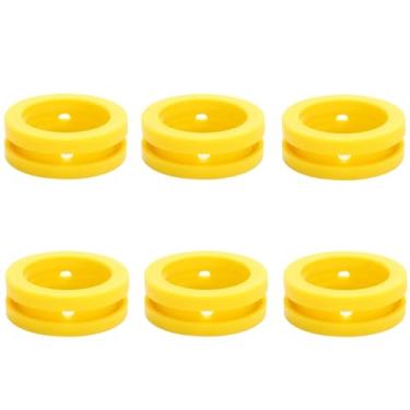 Imagem de Juntas de cilindro de CO2 rosa adequadas para juntas de vedação de anel de vedação de máquina de refrigerante 6 peças