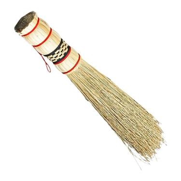Imagem de Escova asiática para limpeza de panelas, escova para limpeza, escova asiática para lavar vassoura, escova de cozinha, esfregão de madeira, wok, escova de bambu, palha doméstica/1773
