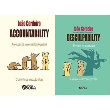 Imagem de Kit 2 Livros João Cordeiro Accountability + Desculpability - Editora É