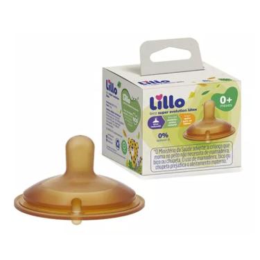Imagem de Bico Lillo Super Evolution Látex 0+M Bpa Free Redondo