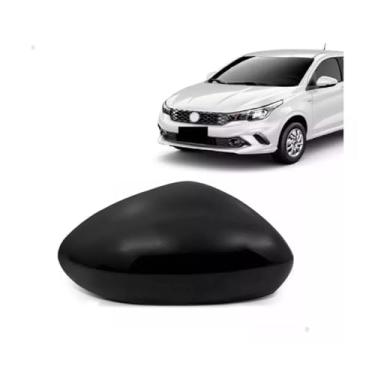 Imagem de Capa Retrovisor Argo Cronos Sem Furo 2013 2014 2015 Até 2023 Esquerdo