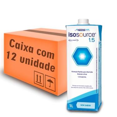 Imagem de Isosource 1.5-1L - Nestlé - Caixa com 12 unidades