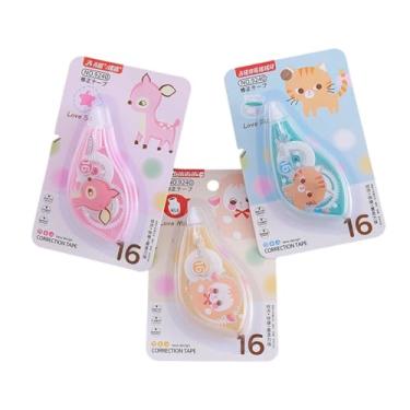 Imagem de 5 peças, cinto corretivo criativo, aprendizagem, papelaria, estudante, correção, correção, fita-9240, cor aleatória, 5 peças