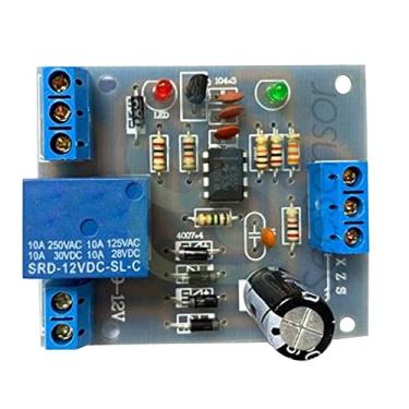 Imagem de Luzhengyang Módulo de interruptor controlador de nível de líquido de plástico ABS, sensor de nível de água para automaticamente AC-DC 9-12V, 60 x 50 x 30 mm