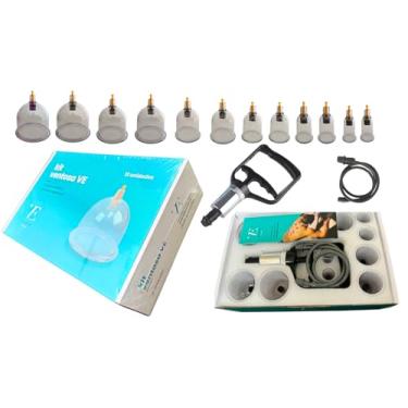 Imagem de Kit Ventosas 12 Copos Ventosaterapia - Variestética
