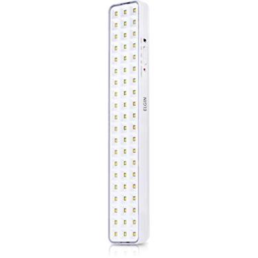 Imagem de Luminaria De Emergencia 60 Leds 4w Bivolt Bateria Litio Elgin No Voltagev