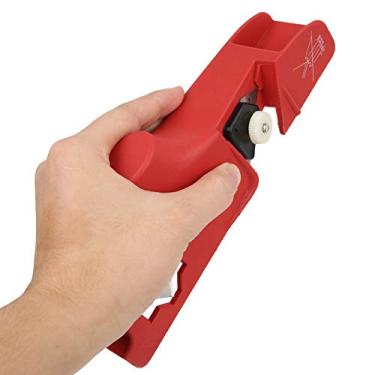 Imagem de Aparador de Lâmina Elástica Chanfrado, Borda de Longa Vida útil, Chanfro de Plástico, Fácil Operação para Ferramenta de Rebarbação de Placas de Gesso para Carpintaria, Com Mão