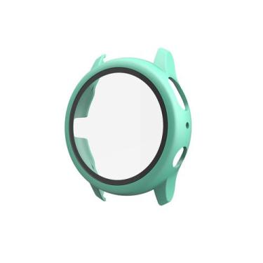 Imagem de Case Com Película De Vidro Para Galaxy Watch Active2 44mm Cor Verde Àg