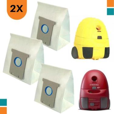 Imagem de Saco Desc aspirador ELECTROLUX CLARIO 6 unid Limpeza Diaria - AllClean