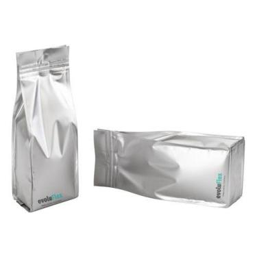 Imagem de Embalagem P Café 4 Soldas Branco Grão E Moído 11x32 - 800un - Evolufle