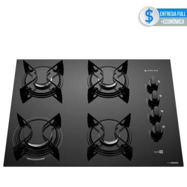 Imagem de Fogão Cooktop 4 Bocas Mesa Vidro Atlas Agile Up Bivolt, Bivolt