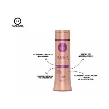 Imagem de Shampoo Desamarelador Ametista Haskell - Shampoo Para Cabelos Loiros E