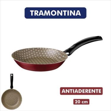 Imagem de Frigideira Antiaderente 16 20 ou 24 cm Tramontina Turim com Textura Pa