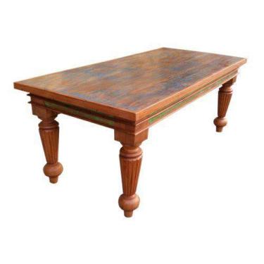 Imagem de Mesa Flávia Em Madeira De Demolição - Cód 1607 - Barrocarte