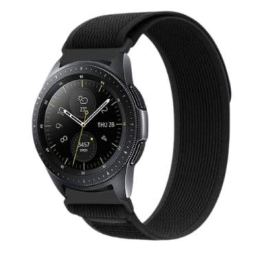 Imagem de Pulseira 22mm Loop Trail Compatível Samsung Gear S3 - Poolsy, Preta 22