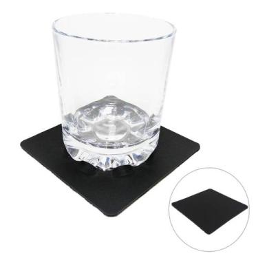 Imagem de Kit 20 Porta Copo Bolacha Apoio para Mesa Balcao Restaurante Hotel Esc