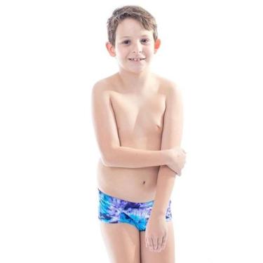 Imagem de Sunga Leblon Infantil Realtex 0670, 04, Azul