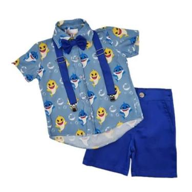 Imagem de Conjunto Infantil Masculino Baby Shark - Modelo 3 - Photok,  1