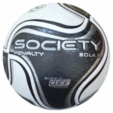 Imagem de Bola Society Futebol Penalty Original Profissional, Preto