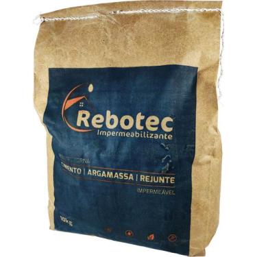 Imagem de Rebotec Impermeabilizante Hidrofugante Nanotécnico 10 kg, 10Kg (Saco)