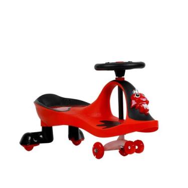 Imagem de Carrinho Gira 360º Bh Store Sapinho Feliz, Com Rodinha De Led