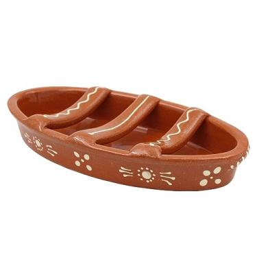 Imagem de Ceramica Edgar Picas Torrador de salsicha tradicional português de terracota (N. 1 pequeno)