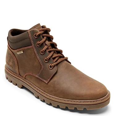 Imagem de Rockport Bota masculina WP impermeável com bico liso, Bronzeado novo, 10 Wide