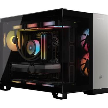 Imagem de Corsair Vengeance i5100 PC para jogos – CPU Intel Core i9-14900KF resfriada a líquido – NVIDIA GeForce RTX 4080 Super GPU – 32GB Dominator Titanium RGB DDR5 Memory – SSD M.2 de 2TB – Preto/Cinza